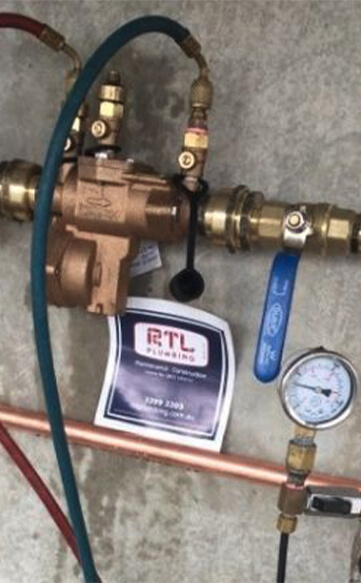 backflow device removal Brisbane