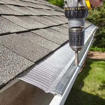 gutter guard installation