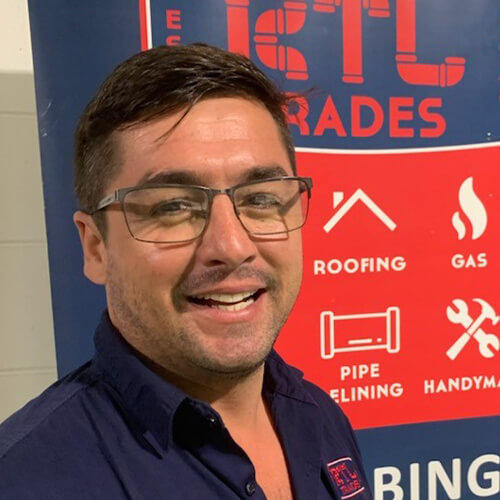 liam gee plumbing tradesman Brisbane