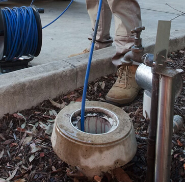 unblock stormwater drain