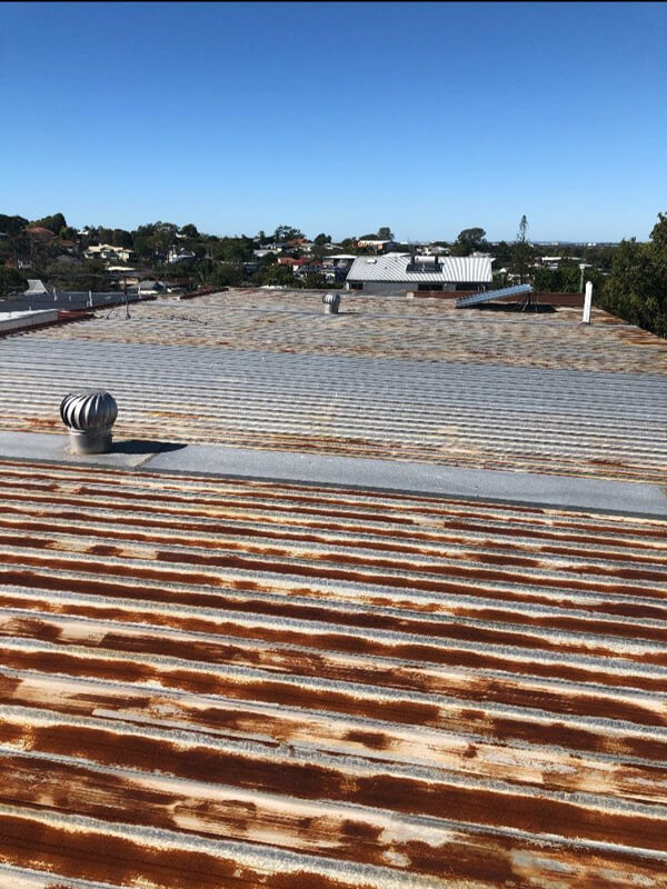 fix rusted roof brisbane